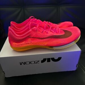 Nike Air Zoom Victory Black Hyper Pink Orange Track and Field Size 14 CD4385-600